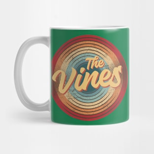 the vines vintage circle Mug